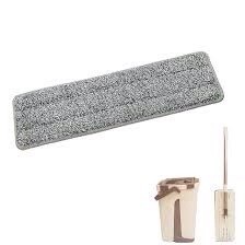Miếng lau nhà thay thế cây lau tự vắt hình chữ nhật có 2 đầu gài,Bông lau nhà tự vắt