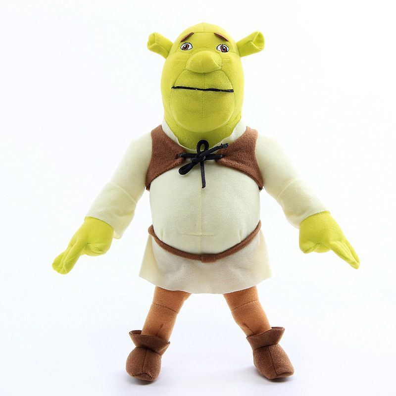 32cm Lớn Shrek Sang Trọng Búp Bê Đồ Chơi Nhồi Bông Shrek Ogre Gối Mềm Đồ Chơi Trẻ Em