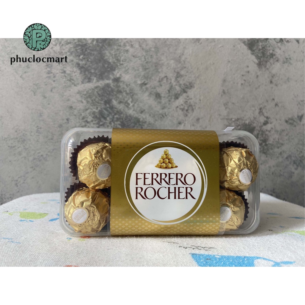 [Hàng Nhập Mỹ] SOCOLA FERRERO ROCHER Hộp 16 viên - 200g - MiniMart Phuc ...
