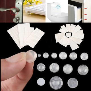 Set 50 Miếng Đệm Cao Su Silicon Trong Suốt Dán Đồ Nội Thất Chống Sốc Chống Trượt