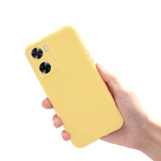 Ốp Điện Thoại Silicon Mềm Màu Kẹo Cho OPPO A57 4G 2022 CPH2387 OPPOA57 A57e A57s A77 4G CPH2385