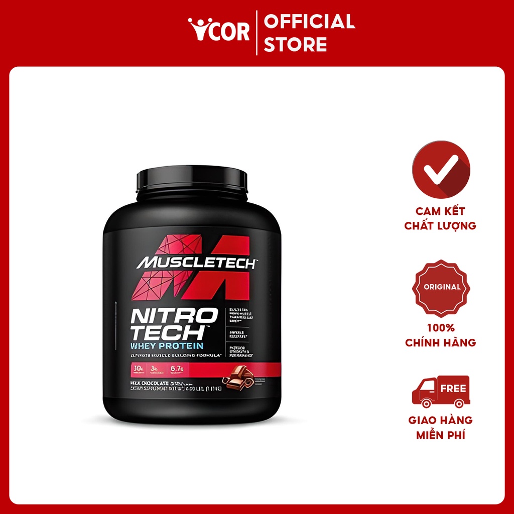 Muscletech Nitro Tech Ripped 4 Lbs Shopee Việt Nam