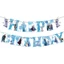 ST2 Frozen Elsa Chủ Đề Trẻ Em Sinh Nhật Trang Trí Biểu Ngữ Bánh topper Bóng Bộ Cung Cấp TS2