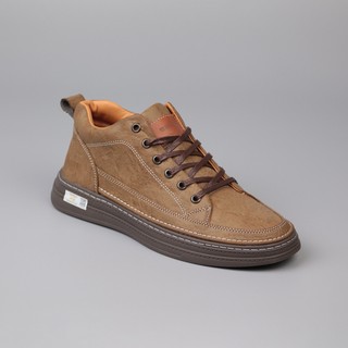 [ NEAN SHOES ] Giày Sneaker Nam Cổ Lửng Da Nappa Cao Cấp Đế Cao Su Đúc 3 Màu Nâu Đen Kem – NEAN Shoes