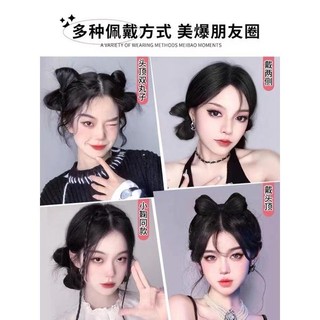 Tóc giả kẹp hình nơ cho nữ dễ thương HaminStore