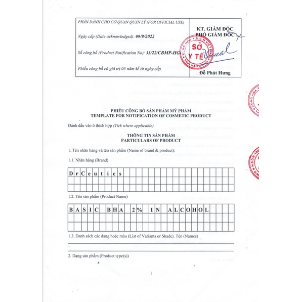 Ảnh DRCEUTICS Dung Dịch Loại Bỏ Tế Bào Chết Basic BHA 2% In Alcohol - Nền Cồn (100ml - 200ml) 4