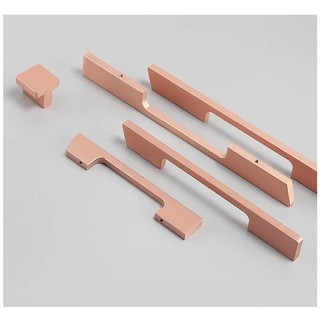 Tay Nắm Cửa Mở Rộng Ánh Sáng Sang Trọng Hoa Hồng Vàng Tủ Quần Áo Tay Nắm Cửa Hiện Đại Đơn Giản Đơn Giản Tay Cầm Vàng Phong Cách Bắc Âu