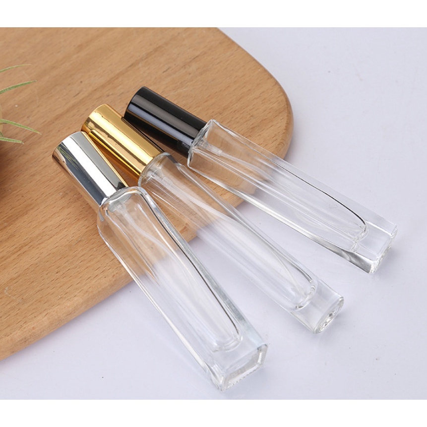 Chai/lọ thủy tinh chiết nước hoa Vuông-Tròn rỗng 10ml (Dạng xịt ...