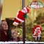 Đồ Chơi Ông Già Noel BỐ KHỦNG LONG Leo Dây/Nhảy Dù/Ống Khói Có Đèn Nhạc Qùa Tặng Cho Bé Giáng Sinh 2025