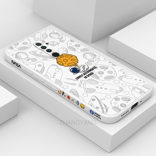 ốp lưng Redmi note 8 Pro Ốp Điện Thoại Silicone TPU Mềm Họa Tiết Phi Hành Gia Có Dây Đeo Cho Redmi note 8 Pro