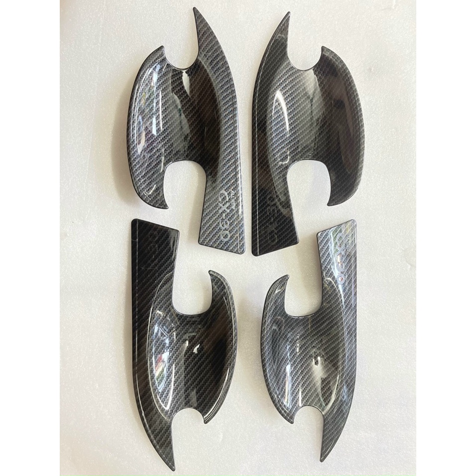 Ốp tay hõm + nắp xăng+ ốp gương CARBON cho xe CX30-vân cacbon cao cấp 2020 2021 2022 2023