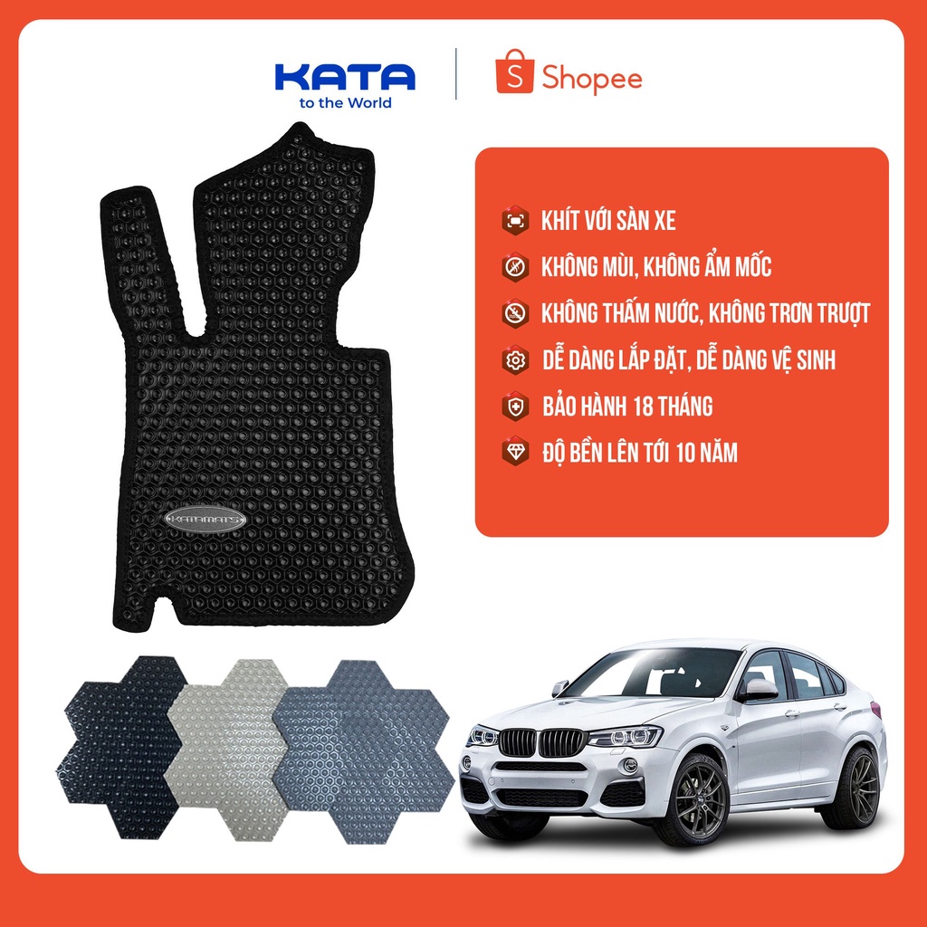 Thảm lót ô tô KATA cho xe Chevrolet Trax - Khít với sàn, Chống trơn, Không mùi, Không ẩm mốc- Chính hãng KATA
