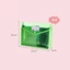 DWEL A4 Thư mục tập tin Túi PVC bền Văn phòng phẩm Túi lưu trữ Thư mục phong bì