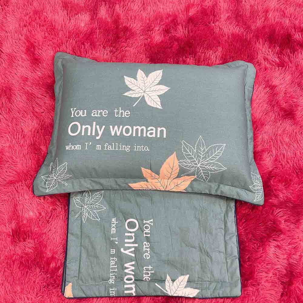 Vỏ gối nằm COTTON chính hãng TOPAZ kích cỡ 40 cm x 60 cm giao mẫu ngẫu nhiên siêu mềm mịn an toàn cho làn da của bạn