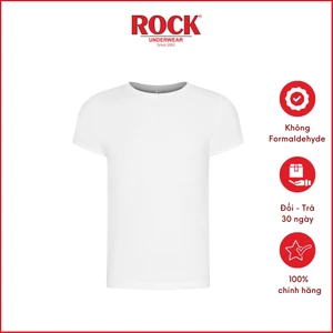 Áo thun nam cotton ROCK 5076 thấm hút tốt, bo ngực, mạnh mẽ, cá tính mặc nhà, mặc lót, tập gym