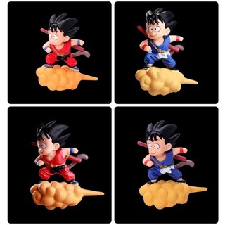 Đồ trang trí Nhân Vật Son-Goku Ngồi Trên Mây Trang Trí Bể Cá