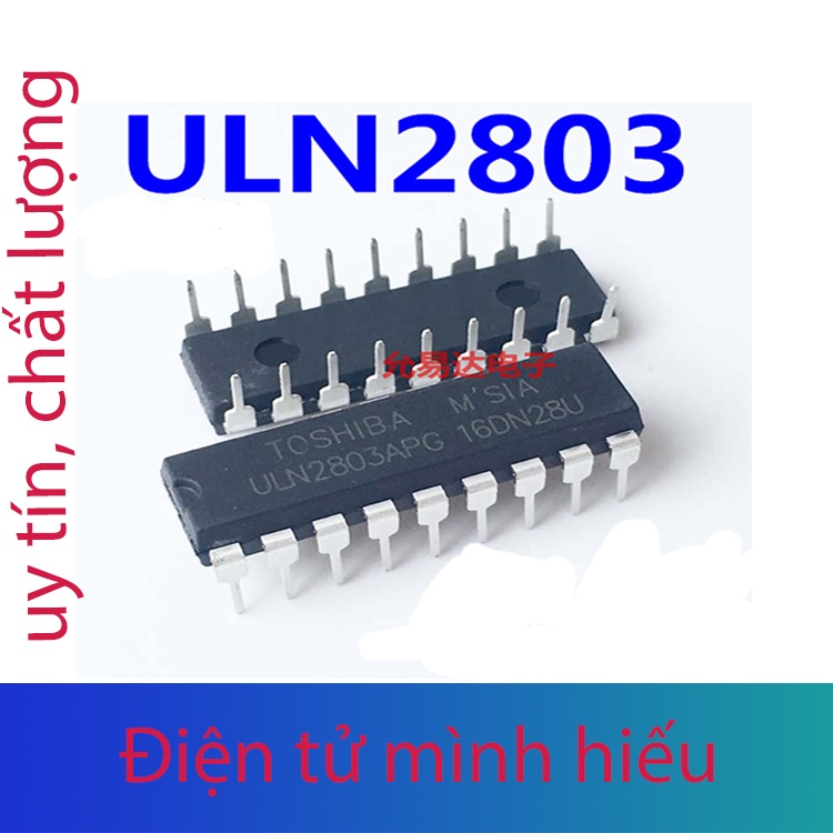 vi mạch điện tử IC ULN2803APG ULN2803, ULN2003 ULN2003APG DIP ...