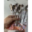 Thìa rĩa inox cán hoa - Thìa ăn cơm ( ẢNH THẬT )