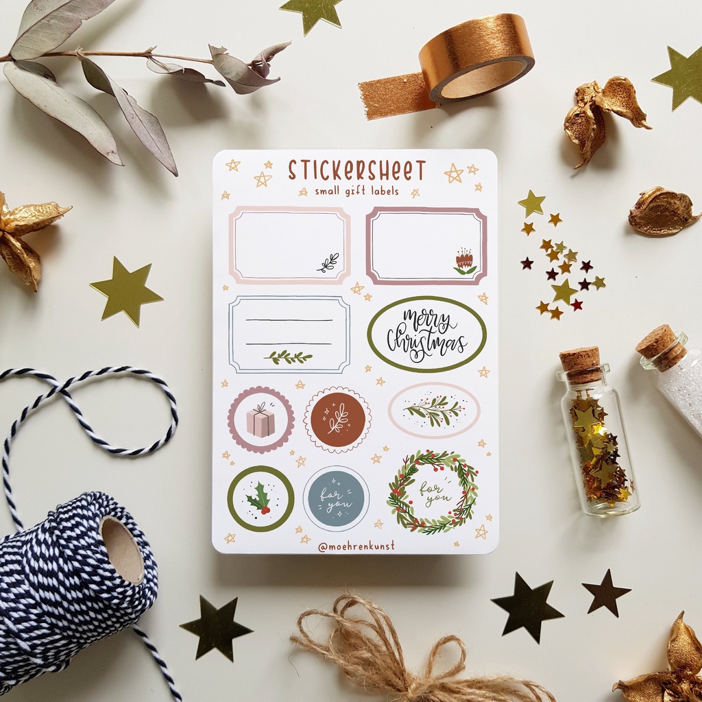 Sticker Sheet Chủ Đề: Trang Trí Thư - Chuyên dán sổ | Bullet Journal ...