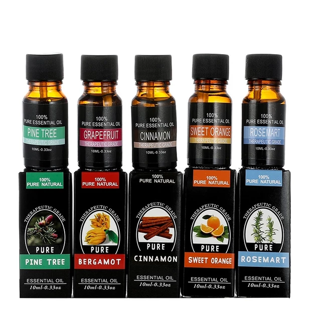 Tinh dầu [100% AN TOÀN CHO BÉ], tinh dầu tràm, sả, thông đỏ 10ml nhập khẩu Ấn Độ - Thơm nhẹ dễ chịu