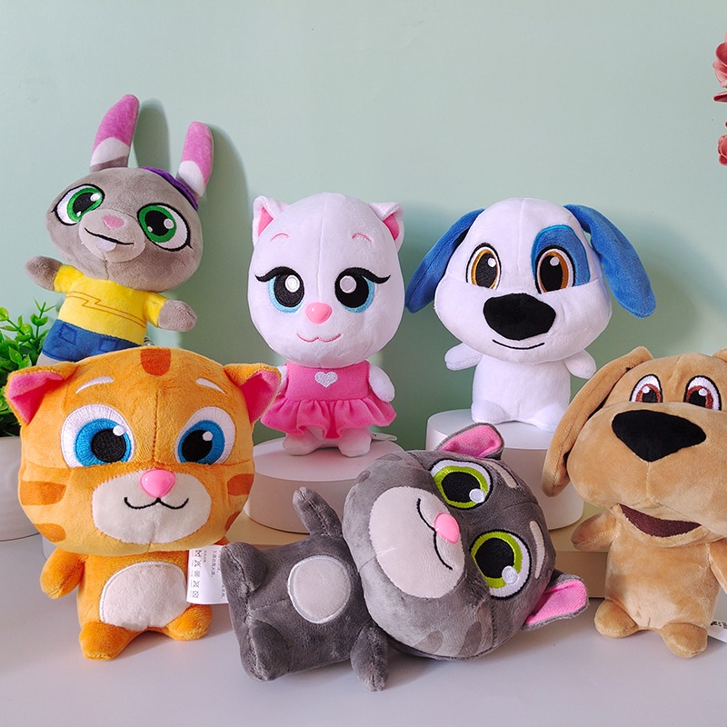 [Flip] Talking Tom And Friends Đồ chơi nhồi bông Búp bê nhồi bông Quà tặng cho trẻ em Đồ chơi trang trí nhà cho trẻ em Đồ chơi giáo dục cho trẻ em