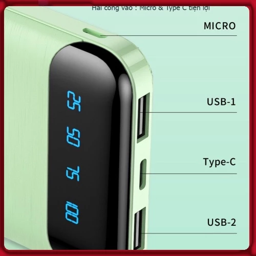 Power Bank – 10.000mAh, 20.000mAh – 4