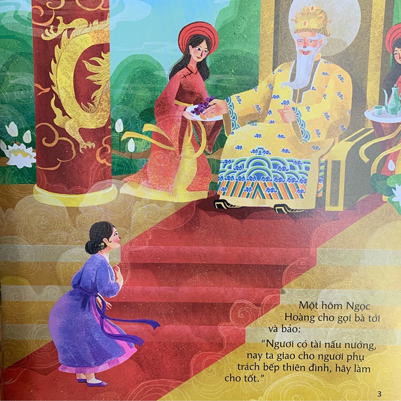 Ảnh Sách Thiếu Nhi - Cổ Tích Việt Nam Cho Bé Mẫu Giáo - Lẻ Từng Cuốn - Kim Đồng 3