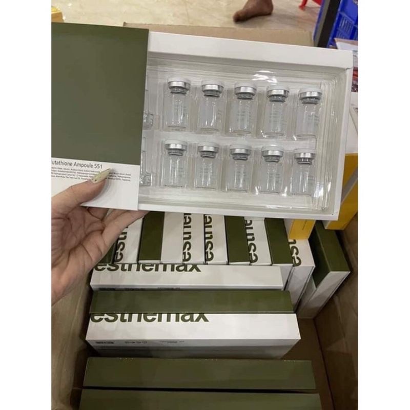 Tinh Chất Dưỡng Trắng Da Glutathion Esthemax - Hộp 10 Lọ ( Chuẩn Hàn )