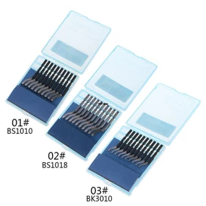 ✿ Set 10 Lưỡi Dao BS1010 BS1018 BK3010 Bằng Thép