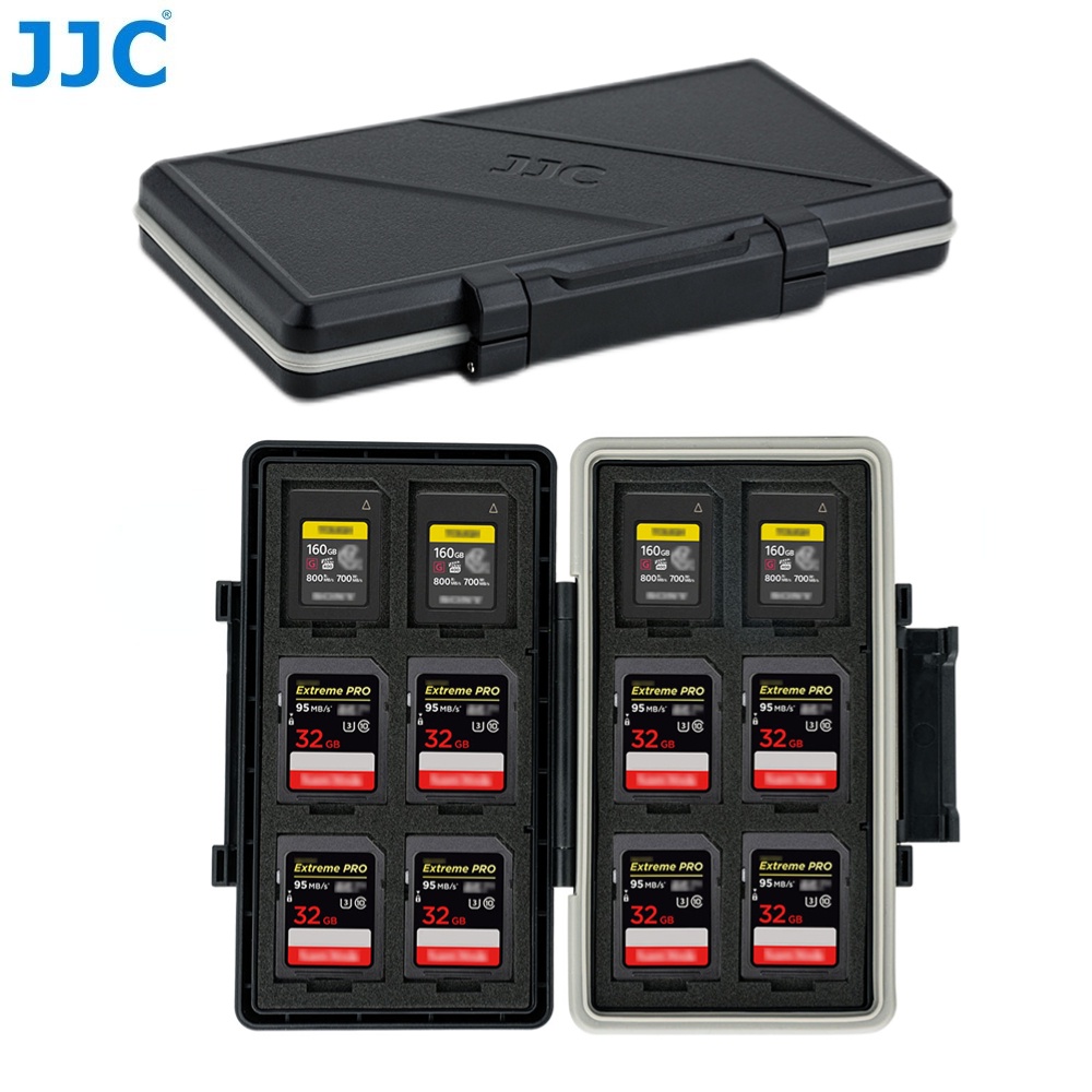 JJC 24 Khe cắm Thẻ SD CFexpress TypeA, Hộp đựng thẻ nhớ cho Sony A7M4 A7IV A7S3 A7S III A7R5