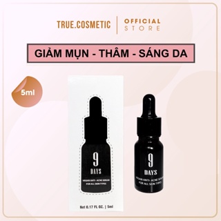 Serum Ngăn Ngừa Mụn Và Thâm , Se Khít Lỗ Chân Lông Giúp Da Sáng Mịn 9Days  Skin 5Ml | Shopee Việt Nam