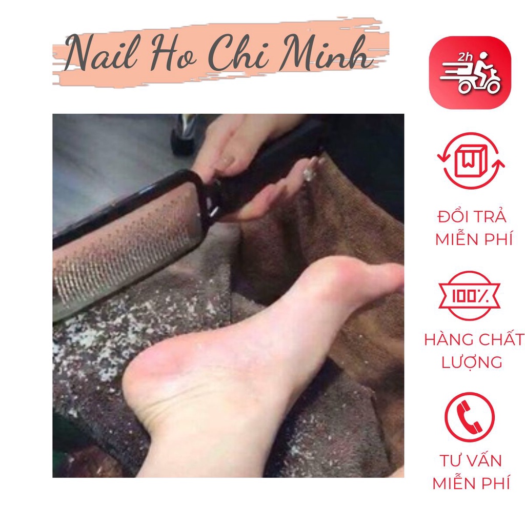[Sản phẩm mới] Bộ 3 chà gót chân hoàn hảo (mềm da + muối màu ngẫu nhiên)