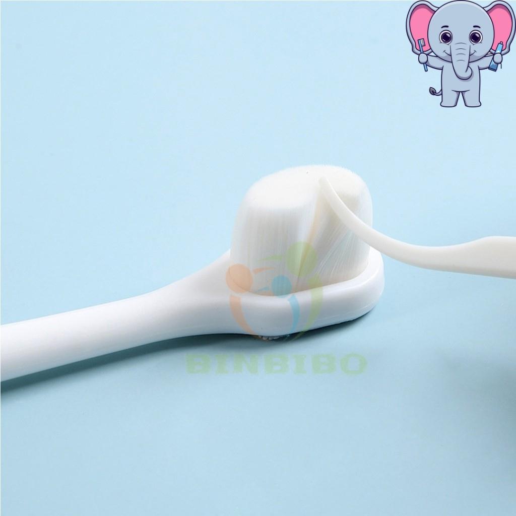 Bàn chải đánh răng cho bé với hàng vạn sợi lông siêu mềm - Binbibo