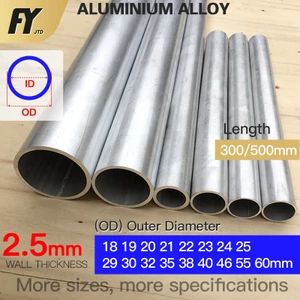 Ống Nhôm 300mm 500mm Dài 18 19 20 21 22 23 24 25 26 27 29 30 32 35 38 40 46 55 60mm