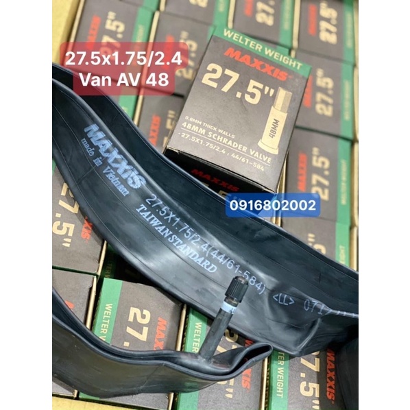 Ruột / Săm Xe Đạp 27.5x1.75/2.4 MAXXIS Van Xe Đạp FV & Van Honda AV