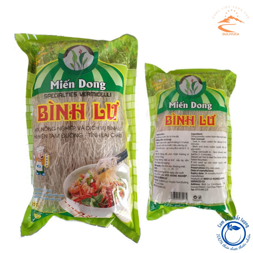 Miến dong Bình Lư Lai Châu loại đặc biệt. Đặc sản miến dong Tây Bắc ...