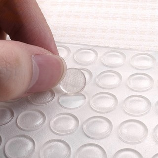 Set 50 Miếng Đệm Cao Su Silicon Trong Suốt Dán Đồ Nội Thất Chống Sốc Chống Trượt