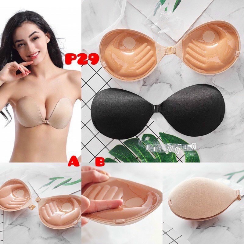 D10 [LOẠI 1] Áo Bra Dán Ngực KATHY BRA Chất Silicon Cài Trước Kèm Dây Trong Nâng Ngực Kèm Dây Trong | BigBuy360 - bigbuy360.vn