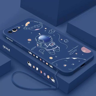 ốp lưng iPhone 7 plus 8 plus iPhone 7 8 iPhone 6 6s iPhone 6s plus 6 plus Ốp Điện Thoại Silicone TPU In Hình Phi Hành Gia Kèm Dây Đeo Cho iPhone 7 plus 8 plus iPhone 7 8 iPhone 6 6s iPhone 6s plus 6 plus