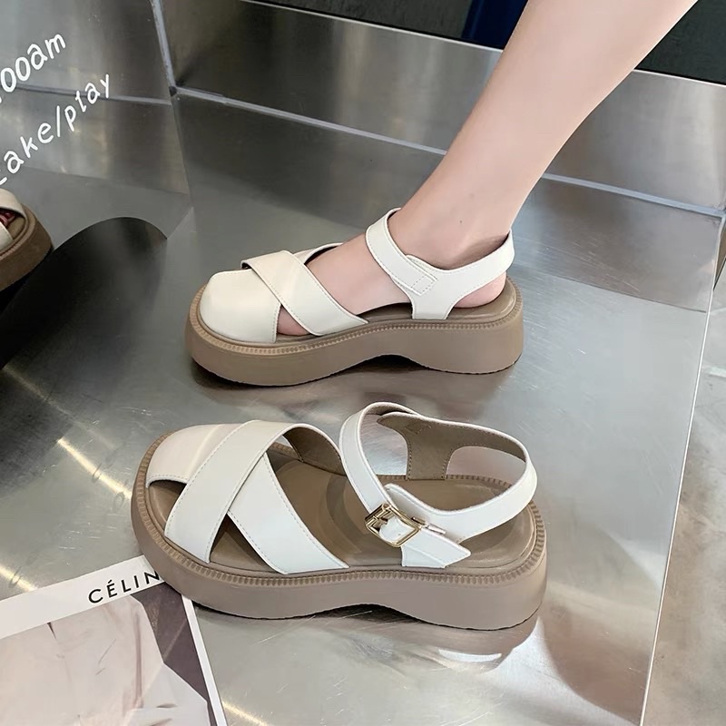 Giày sandal bánh mì ulzang- hàng taobao