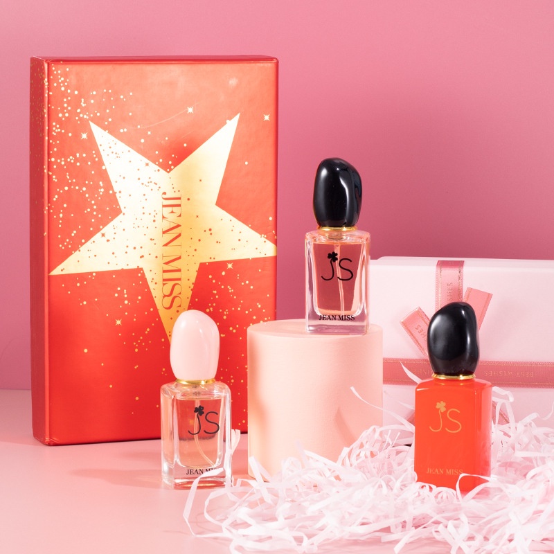 Bộ quà tặng nước Hoa Nữ, Nước Hoa Jean Miss Lifetime Love 3x30ml Thanh lịch, Quyến rũ và Ngọt ngào - Chính hãng