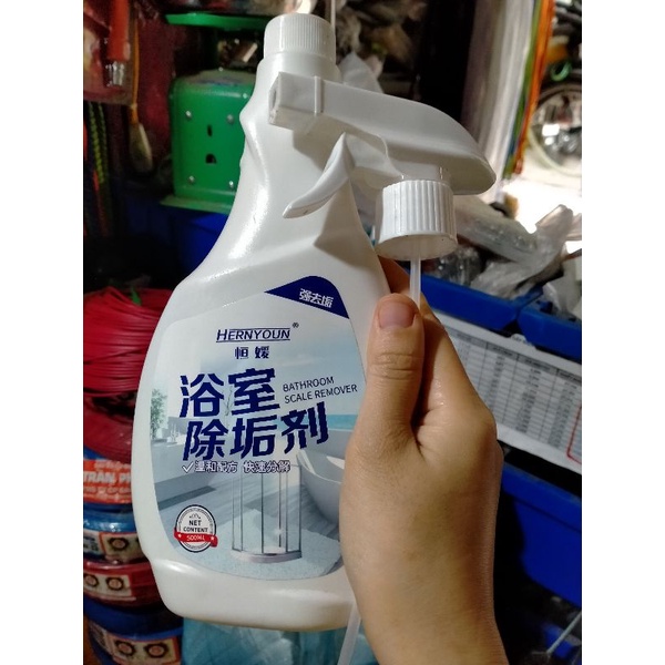 Chai xịt tẩy inox sáng bóng, lọ tẩy rửa vòi sen, đồ inox sạch bóng ...