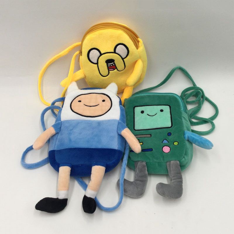 Balo Đeo Vai Họa Tiết Hoạt Hình Adventure Time Beemo Xinh Xắn Cho Trẻ Em