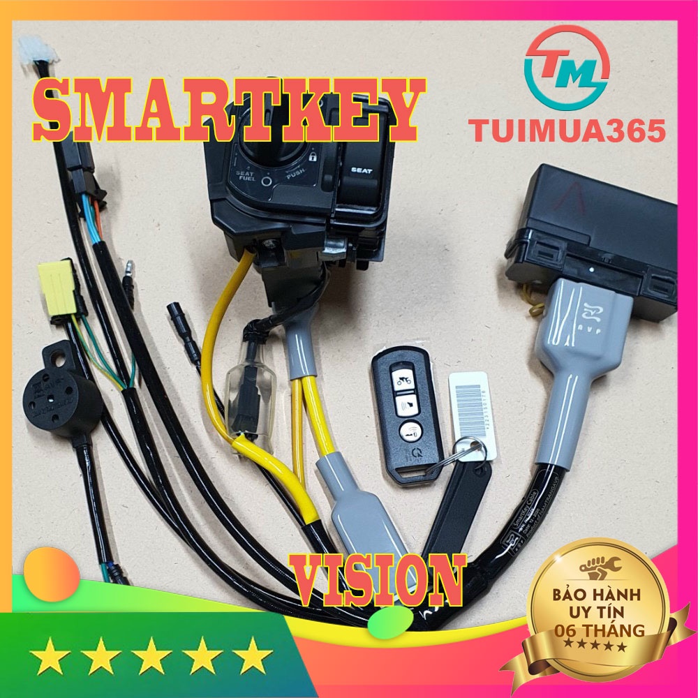 TRỌN BỘ KHOÁ SMARTKEY XE HONDA VISION ( 2015 – 2020 ) | Shopee Việt Nam