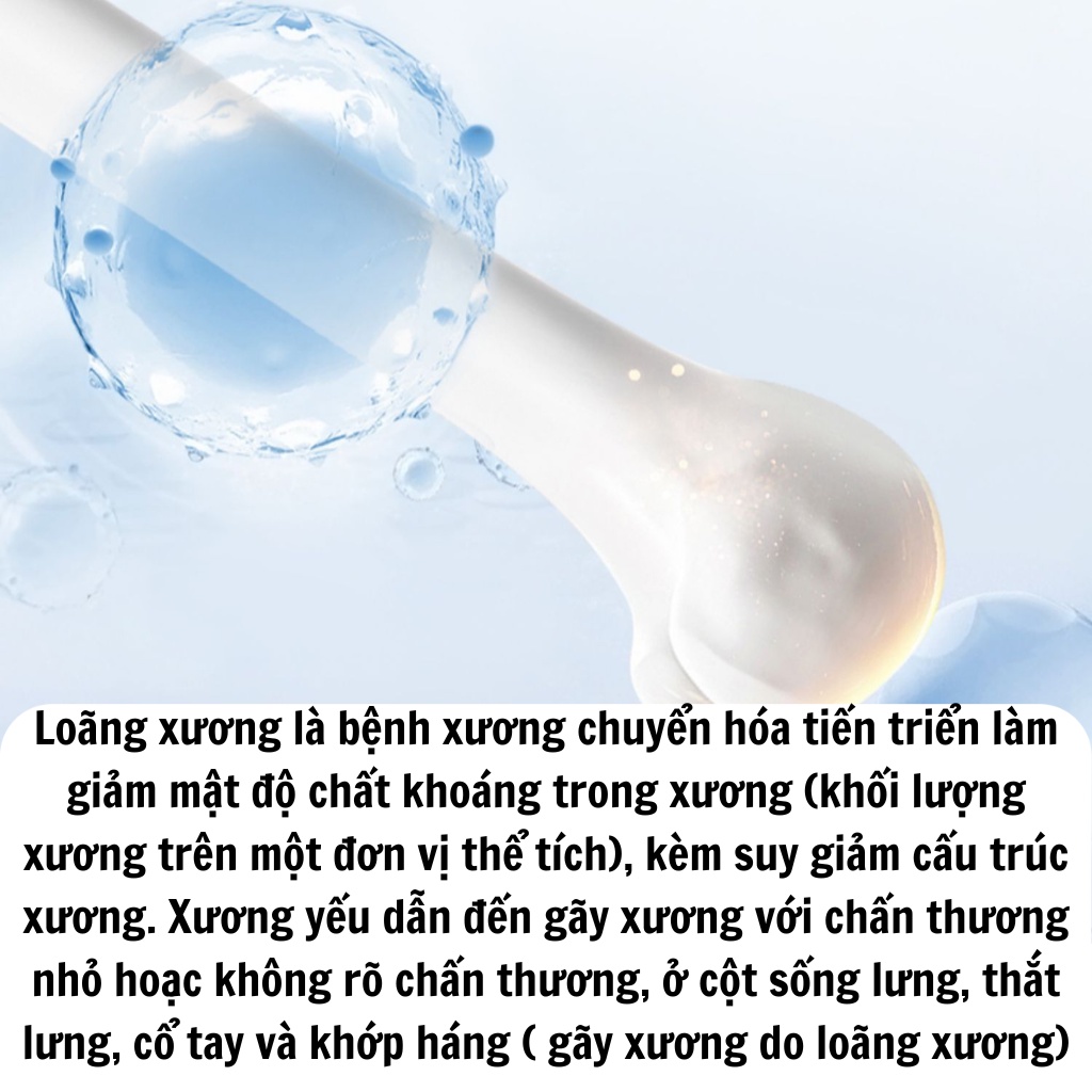 Trà Túi Lọc Hỗ Trợ người Loãng xương, Duy trì khả năng tái tạo xương, hạn chế nguy cơ gãy xương - CALEN NATURE FARM