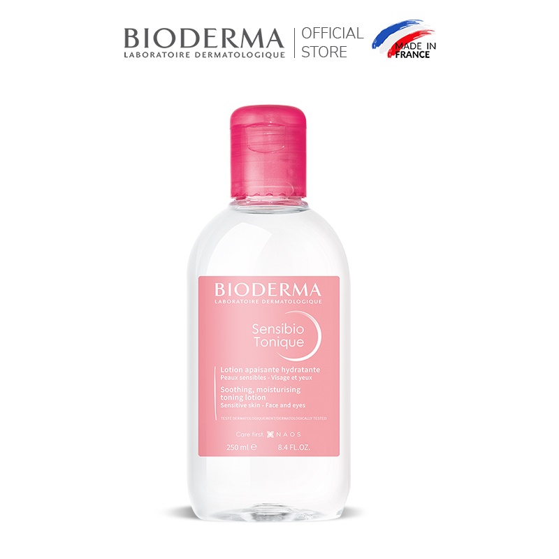Ảnh Dung dịch cân bằng dưỡng ẩm và làm dịu da Bioderma Sensibio Tonique - 250ml 1