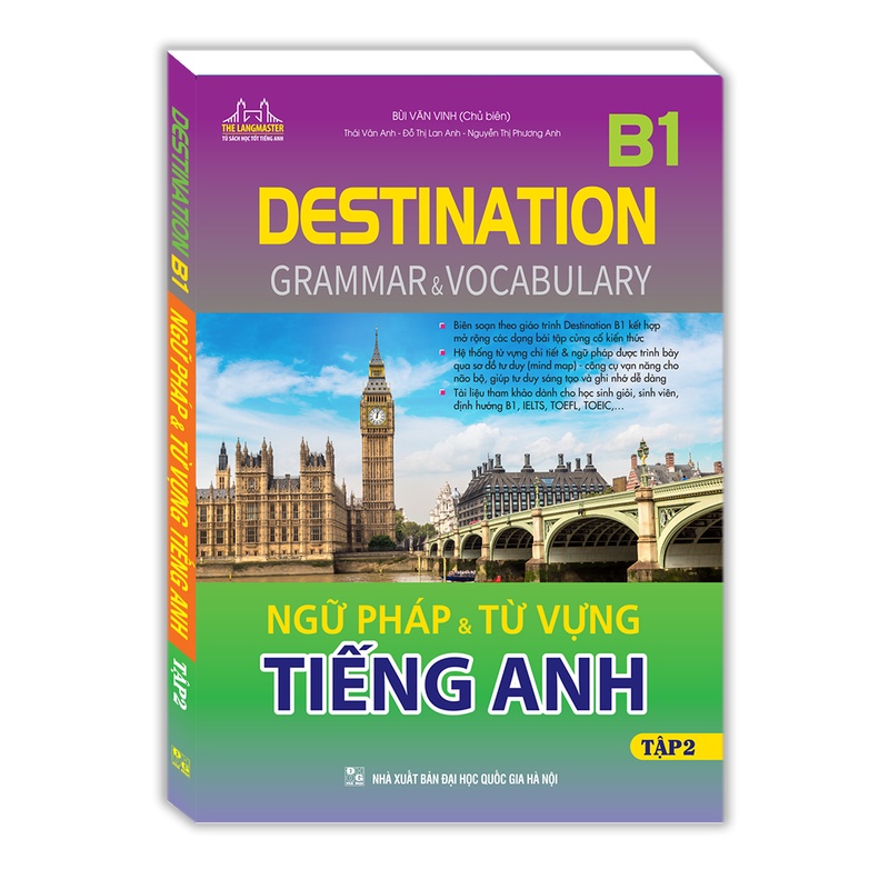 Sách - DESTINATION B1 - Ngữ Pháp Và Từ Vựng Tiếng Anh Tập 2