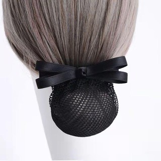 Phụ Nữ Mùa Xuân Kẹp Cho Bé Gái Vintage Nữ Khiêu Vũ Mũ Đội Đầu Văn Phòng Tóc Lưới Cho Y Tá Nơ Tóc Bun Bao Hairgrips Bao Lưới