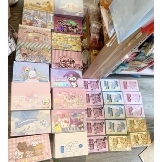 Set hộp quà tặng / văn phòng phẩm dễ thương 🌸🐻 ngẫu nhiên sổ/ giấy note/ sticker/ bút/… Kuromi Melody Pompurin Cinnamon