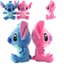 Đồ chơi sang trọng Lilo And Stitch 20cm đáng yêu có mặt dây chuyền cốc hút cho quà tặng trẻ em